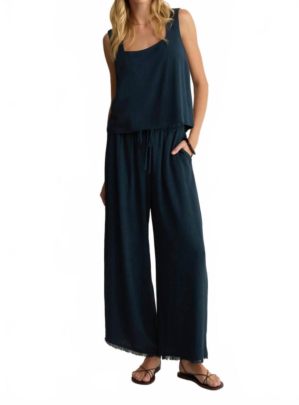 NEW Z SUPPLY soren lightweight pant in eclipse